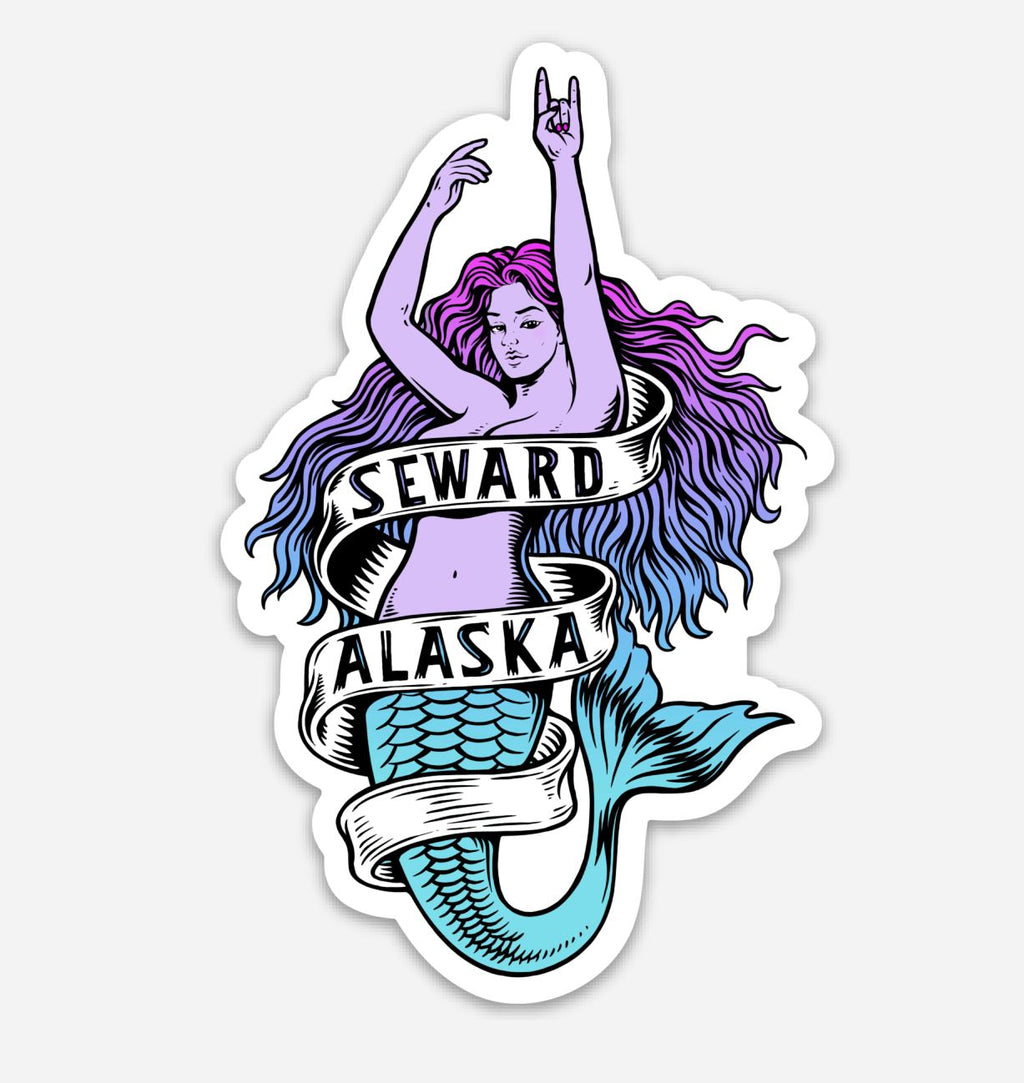 Seward Mermaid Sticker